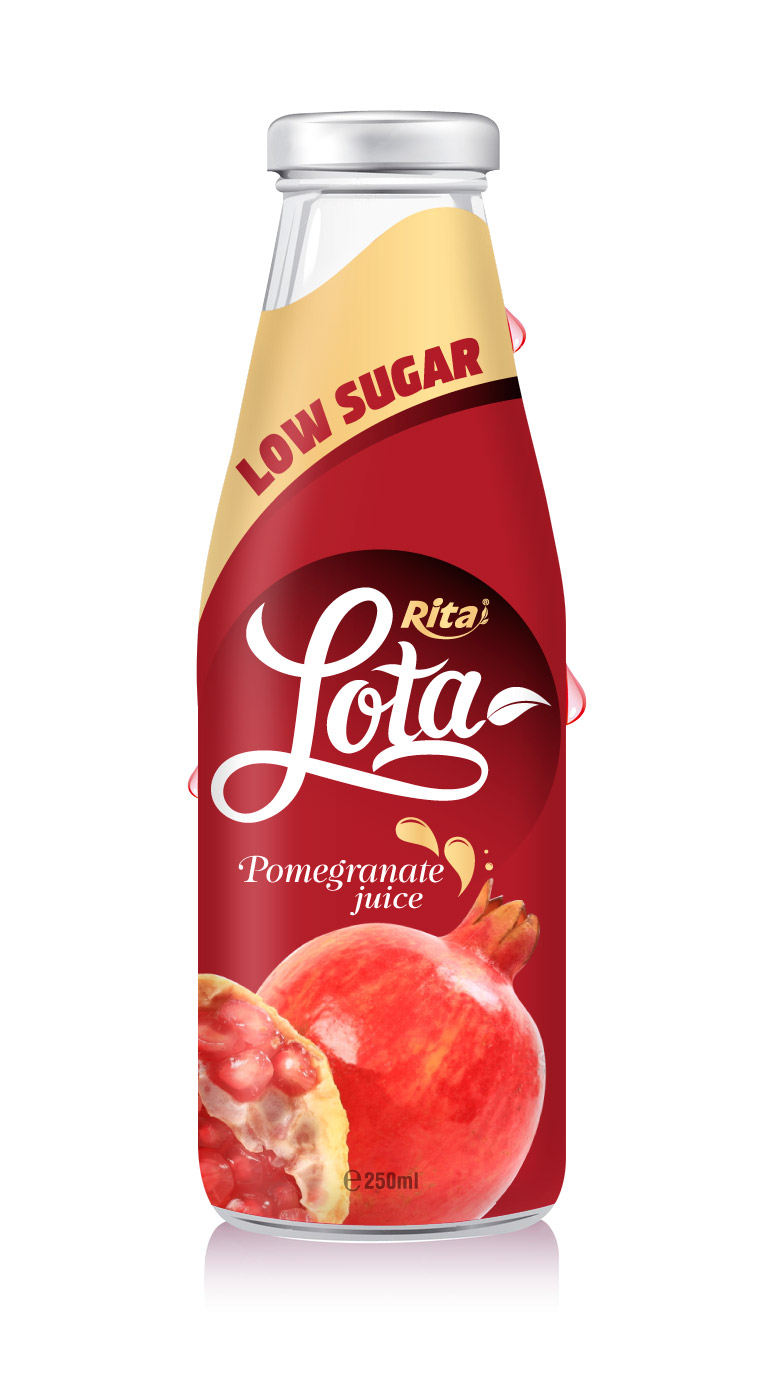 250ml Pomegranate juice low sugar RITA Beverage